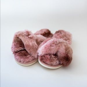 Slippers - Pink Tie Dye